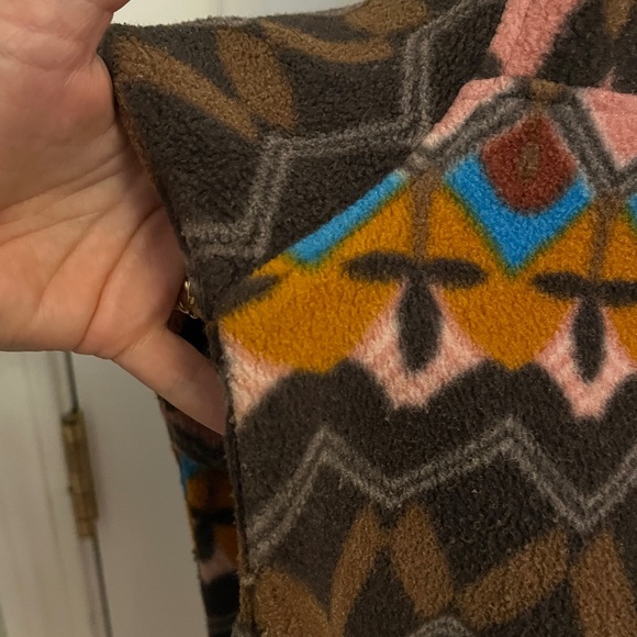 Patagonia Synchilla Snap-T Fleece Pullover M Companions Big Anthos Pink EUC - Picture 8 of 10